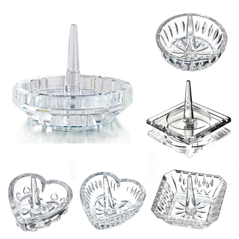 H&D 6 Stilius Crystal Žiedą Turėtojas Figūrėlės Papuošalai, Dekoratyviniai Ekranas Vestuvių ar Sužadėtuvių Žiedai, Auskarai ar Apyrankės 180293