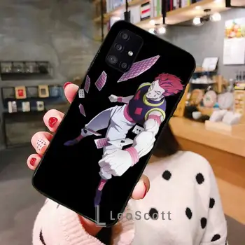 Hisoka Anime Hunter X hunter Telefono dėklas Samsung A40 A50 A51 A71 A20E A20S S8 S9 S10 S20 Plius 20 pastaba ultra 4G 5G