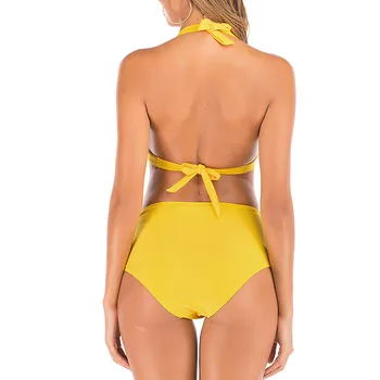 ISHOWTIENDA Moterų Nauja Padalinta maudymosi kostiumėlį, Seksualus, Atsitiktinis, Kietas maudymosi kostiumėlį Bikini Жіночі Купальники 2021 Mikro Bikinis Bikinis 2021 Mujer