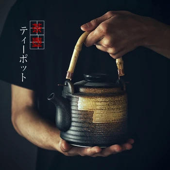 Japoniško Stiliaus Namų Keramikos Arbatinukas Arbatos Puodelis Vandens, Puodelis Restoranas Arbatos Puodą 9736