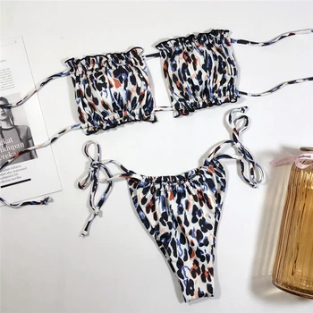 JESSIC Bikini Nustatyti Moterų maudymosi kostiumėlį Vasaros Paplūdimio Drabužiai Brazilijos Biquinis Feamle Maudymosi Kostiumai 2021 Seksualių Moterų Bikini maudymosi Kostiumėliai
