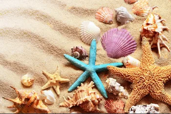 JMINE Div 5D smėlio Sea shell Beach Visą Deimantų Tapybos kryželiu rinkiniai meno Aukštos Kokybės Vaizdingas 3D dažų deimantai