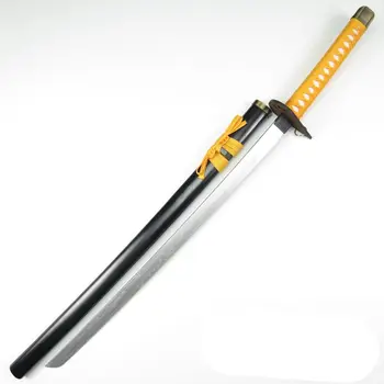 [Juokingi] 100cm Cosplay, Anime Bleach ginklas Tousen Kaname medinis Kardas Katana modelis Kostiumas šalis Anime rodo Japonijos samurajų kardu 66261