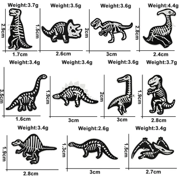 Juros Periodo Dinozaurų Atvartas Sagė Punk Pterodactyl Acanthosaurus Senovės Gyvūnų, Emalio Pin Kepurės Ženklelis, Vaikai, Draugai, Papuošalai, Dovanos 151501