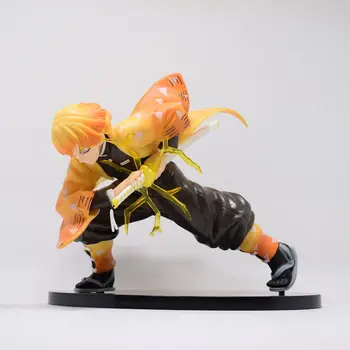 Kamado Nezuko Pav Agatsuma Zenitsu Statulėlės Demon Slayer Kimetsu Nr. Yaiba PVC figūrėlių Kolekcija Modelis Žaislai 7776