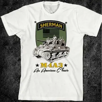Karinės T-Shirt MUMS Bakas Šarvus Kariuomenės jūrų Pėstininkas Sherman Artilerijos Kovos Veteranas Medvilnės trumpomis Rankovėmis O-Neck T Shirt Mens Naujas S-3XL