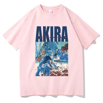 Klasikinis Akira 1988 Gamtos T-Shirt V7 Manga K. Otomo Tokijo Medvilnės Vyras Prekės trumpomis Rankovėmis Negabaritinių Vyrų Atsitiktinis ES Dydžio Marškinėlius 99799
