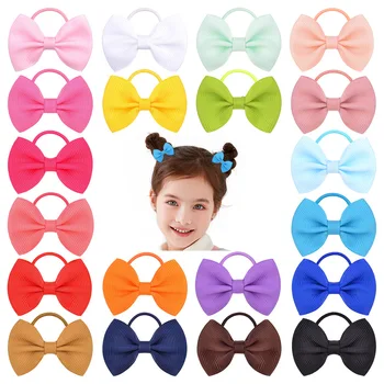 Kūdikių ir vaikų plaukų aksesuarų, 20 spalvų paprastas ir universalus lankas plaukų kaklaraištis staigius mergina, plaukai surišti į uodegą gumos juosta gimtadienio dovanos 163010