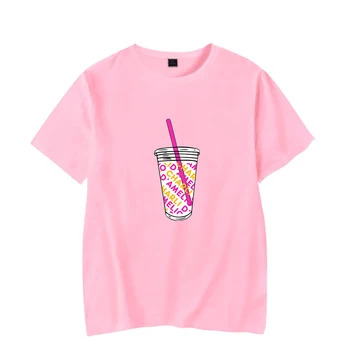 Kūrybos Spausdinti Ledo Kavos Šļakstēties T-shirts Charli D'amelio T Negabaritinių Marškinėliai Medvilnės trumpomis Rankovėmis moterims Tees Unisex Atsitiktinis Viršūnės 66681