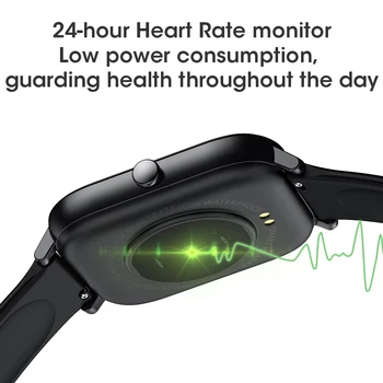 L18 Smart Watch Vyrai Moterys 320*385 Aukštos Rezoliucijos Ekranas Fitneso Sporto Tracker Širdies ritmo Monitorius Smartwatch PK IWO W26 Pro W36 21182