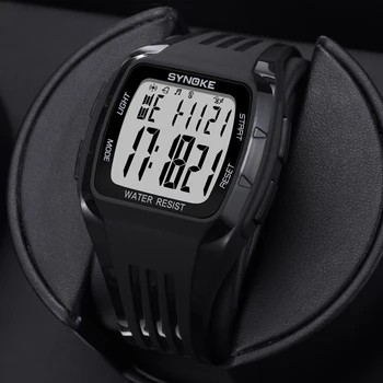 Laikrodžiai Mens 2021 SYNOKE 9110 Vandeniui Karinės Žiūrėti Mados, Vyrai Sporto Žiūrėti Žadintuvas Chronometras Laikrodis Vyrų Relogio Masculino 116674