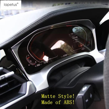 Lapetus dėtuvė prietaisų Skydelyje Priemonės Indikatorius Ekrane Anglies Pluošto Išvaizdą / Matinis Dangtelis Apdaila BMW 3 Serijos G20 2019 m. - 2021