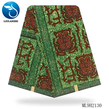 LIULANZHI Nigerijos Medvilnės Suknelė Ankara Spaudinių Vaškas Medžiagos, Siuvimo Vaškas, Medvilnės Nigerijos Tissu Printting ML9H2117-30