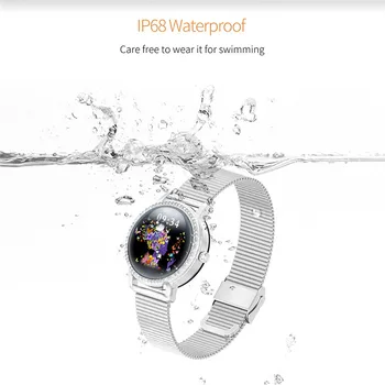 LW20 Smart Žiūrėti IP68 Vandeniui Moterų Apyrankės Širdies ritmo Monitorius Mados Apyrankė Smartwatch Prisijungti 