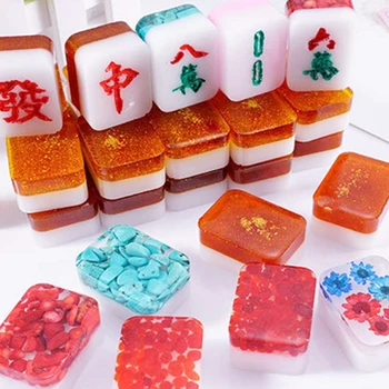 Mahjong Silikono Formos Saldainiai, Šokoladas Pelėsių 