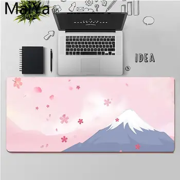 Maiya Japonijos rožinė vyšnių žiedų estetika MousePads Kompiuterio, Nešiojamojo kompiuterio Pelės Kilimėlis Nemokamas Pristatymas Didelis, Mouse Pad Klaviatūros Kilimėlis 13997