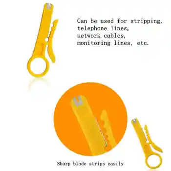 Mini Kišenėje Nešiojami Wire Stripper Peilis Crimper Replės Užspaudimo Įrankis Kabelių Išpardavimas Vielos Pjovimo Crimpatrice Įrankių Dalys