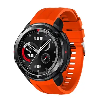 Minkšti Dirželiai Už Garbę GS Pro Silikono watchbands Pakeitimo sporto Apyrankė Huawei Honor GS Pro dirželis Reguliuojamas Priedai 160822