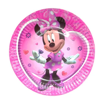 Minnie Mouse šalies popieriaus cup 1st baby girl už gimtadienio, Vienkartiniai indai, PASIDARYK pats balionas Surinkimo Scenos dekoracija 137000