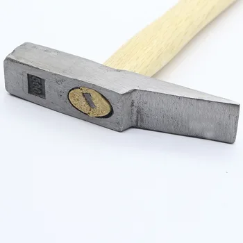 Multifuctional plokščia galva Staklininkas hammer medinė rankena mažas Duckbill kūjis-elektrikas, medienos apdirbimo nagų Geologijos įrankiai 35750