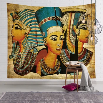 Namų Dekoro Egipto faraono aliejaus tapybai Gobelenas Sienos kabo audinio kambarį fono sienos aikštės Jogos paplūdimio rankšluostį kilimėlis 178346