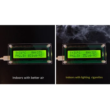 Namų ūkio KD2.5 Detektorius Modulis TFT LCD Ekranas Stebėti Oro Kokybės Jutiklio Dulkių, Dujų Analizatoriai Namo Automobilių Office Lauke 138450