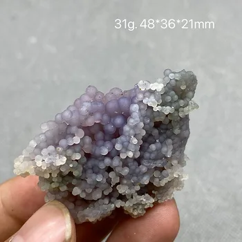 Natūralus vynuogių agatas mineralinių pavyzdys akmenys ir kristalai gydymo kvarco kristalai, brangakmeniai nemokamas pristatymas 8586