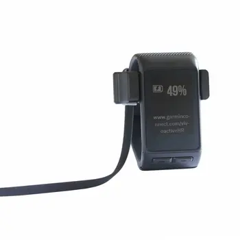 NAUJA 75CM Pakeisti USB Įkroviklis Lopšys Įkrovimo Dokas Įkroviklis Adapteris, Skirtas Garmin Vivoactive HR Smart Watch Paramos Duomenys 51830