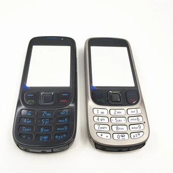 Naujas, Pilnas Telefono Korpuso Dangtis Atveju+anglų Klaviatūra Nokia 6303c 6303 1891