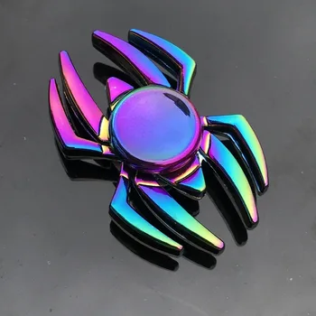 Naujas Rainbow Metalo Vertus Suktuko Dėmesio Žaislas Ninja Fidget Suktuko R188 Electroplate Hibridas Guolis, Žaislai Vaikams, Didmeninė