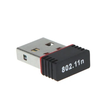 Naujas USB Mini Belaidė Smulkaus Tinklo plokštė 150Mbps Kompiuterio Wifi priėmimo Ir Perdavimo Adapteris, 802.11 B G N Lan Tinklo Karšto