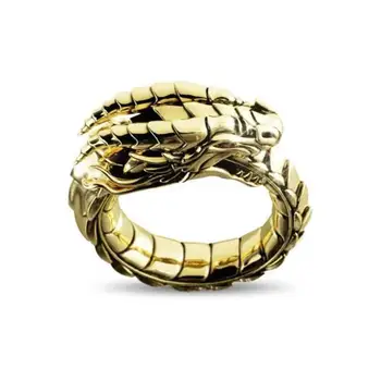 Naujas Vyrų Mados Nerūdijančio Plieno Papuošalai Žiedas norvegijos Mitologija Dragon Nidhogg Etninės Stiliaus Amuletas Žiedas Žiedas 134975