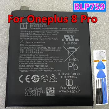 Naujų Originalių atsarginių Baterijų 4510mAh BLP759 Už Oneplus 8 Pro 
