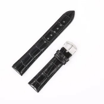 Neway Tvirtos Odos Watch Band Dirželis Riešo Watchband Laikrodis Juodos Rudos Vyras Moteris 16mm 18mm 20mm 22mm 15947