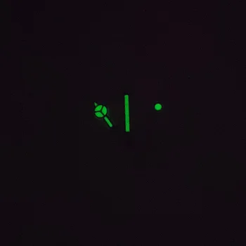 Nh35 žymiklį Sidabrinė adata žalios šviesos, Laikrodžių priedai,tinka nh35, nh36 judėjimo A11 147765