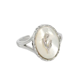 Originalaus Dizaino Bohemijos Retro Opalas Žiedas Moterų Mados Atidaryti Piršto Žiedai Moterų Boho Papuošalai 11159