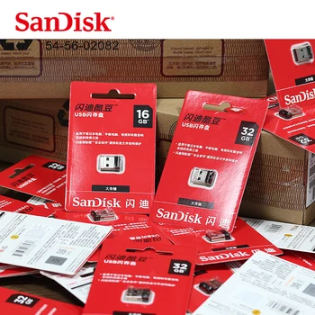 Originalios SanDisk CZ33 Pen Drive 16GB 32GB 64GB USB flash drive, 16 32 64 128 GB USB 2.0 memory stick U Disko Raktas Pendrive PC 187283
