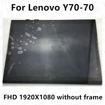 Originalus 17.3 colių Lenovo Y70-70 Y70 70 80DU FHD 1920X1080 Lcd su Touch Screen Asamblėjos LP173WF4-SPF1 167213