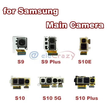 Originalus Atgal Pagrindinė Galinio vaizdo Kamera Modulis, skirtas Samsung Galaxy S9 Plus S10 5G S10 S10e Plus Flex Kabelis Juostelės Testuotas 12794