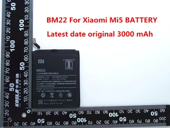 Originalus Backup Xiaomi 5 BM22 Baterija 2910 mAh Smart Mobilųjį Telefoną Xiaomi mi5 mi 5 BM22 + + Sekimo + įrankiai 147027