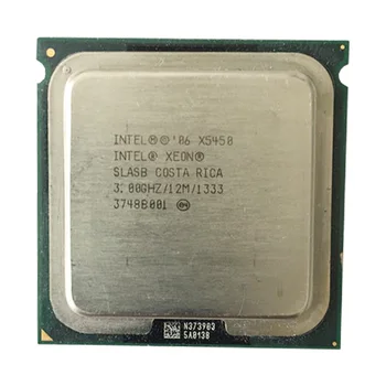 Originalus intel xeon X5450 CPU Quad Core serverio CPU procesorius 3.0 G /LGA771-775 /12MB veikia LGA775 mainboard siųsti nemokamai adapteris 38296