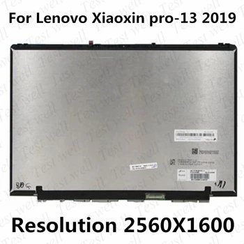 Originalus Lenovo Xiaoxin 13 PRO 2019 Nešiojamas LCD ekranas su stiklo danga asamblėjos Rezoliucija 2560X1600 FRU: 5D10V42638 12280