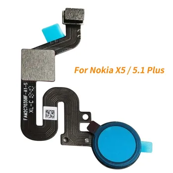 Originalus pirštų Atspaudų Jutiklis Flex Kabelis Skirtas Nokia X5 TA-1109 