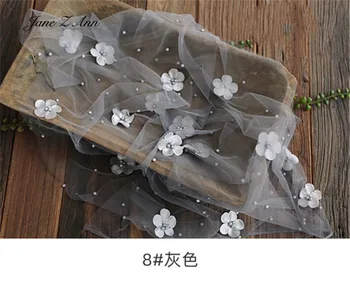 Pasakų 3D Gėlių Pearl Akių Wrap 50x170cm Fone Audinio 150x170cm Pagalvių Kūdikio Nuotrauka Naujagimių Fotografijos Rekvizitai 163683