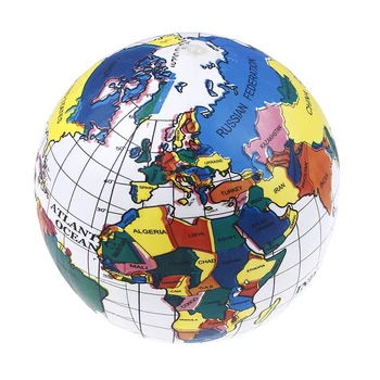 Pasaulio Gaublio Mokyti Švietimo Geografija Žaislai Vaikams, Pripučiami Žaislai Žemėlapis Balionas Paplūdimio Kamuolys Šeimos Švietimo Žaislas