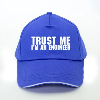 Pasitikėk Manimi, aš esu Inžinierius Raidžių Spausdinti Vyrų Beisbolo kepuraitę 2020 Metų Vasaros lauko judesio Tėtis skrybėlę reguliuojamas Unisex Snapback kaulų 92168