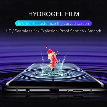 Pilnas draudimas Hidrogelio Plėvelės Samsung Galaxy S20 S8 S9 Plus S7 Krašto Screen Protector For Samsung S10E S20 FE Ne Stiklo 101722