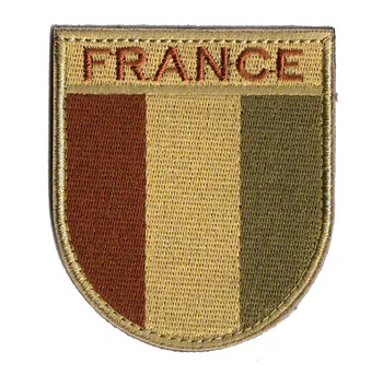 Prancūzijos Prancūzijos armijos Armijos Vėliava F2/FELIN shield Pleistrai raištį raištį pilietybės identifikavimo skyriaus siuvinėjimas 167696