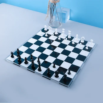 Silikono Formos Derva Tarptautinės Šachmatų Figūrą Silikono Uv Derva 