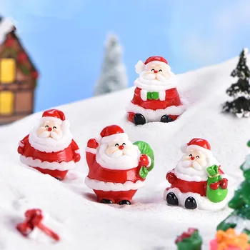 Sniego Micro Kraštovaizdžio Papuošalai Kalėdų Dekoracija Namuose Vaikai Kambario Dekoro Sniego Santa Jūrų Liūtas Kalėdų Dekoracijas 2021